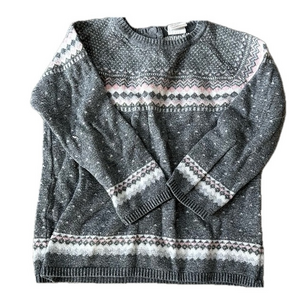 4/20$ H&M grey toddler baby grey sweater size 12-18 months